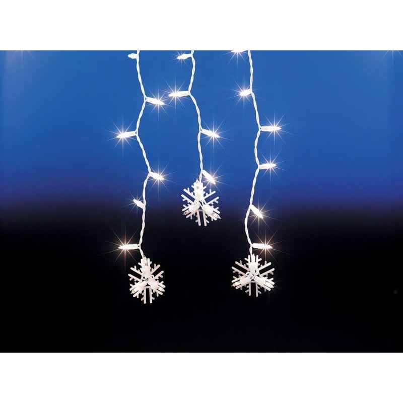 Acrylic Snowflakes LED Set