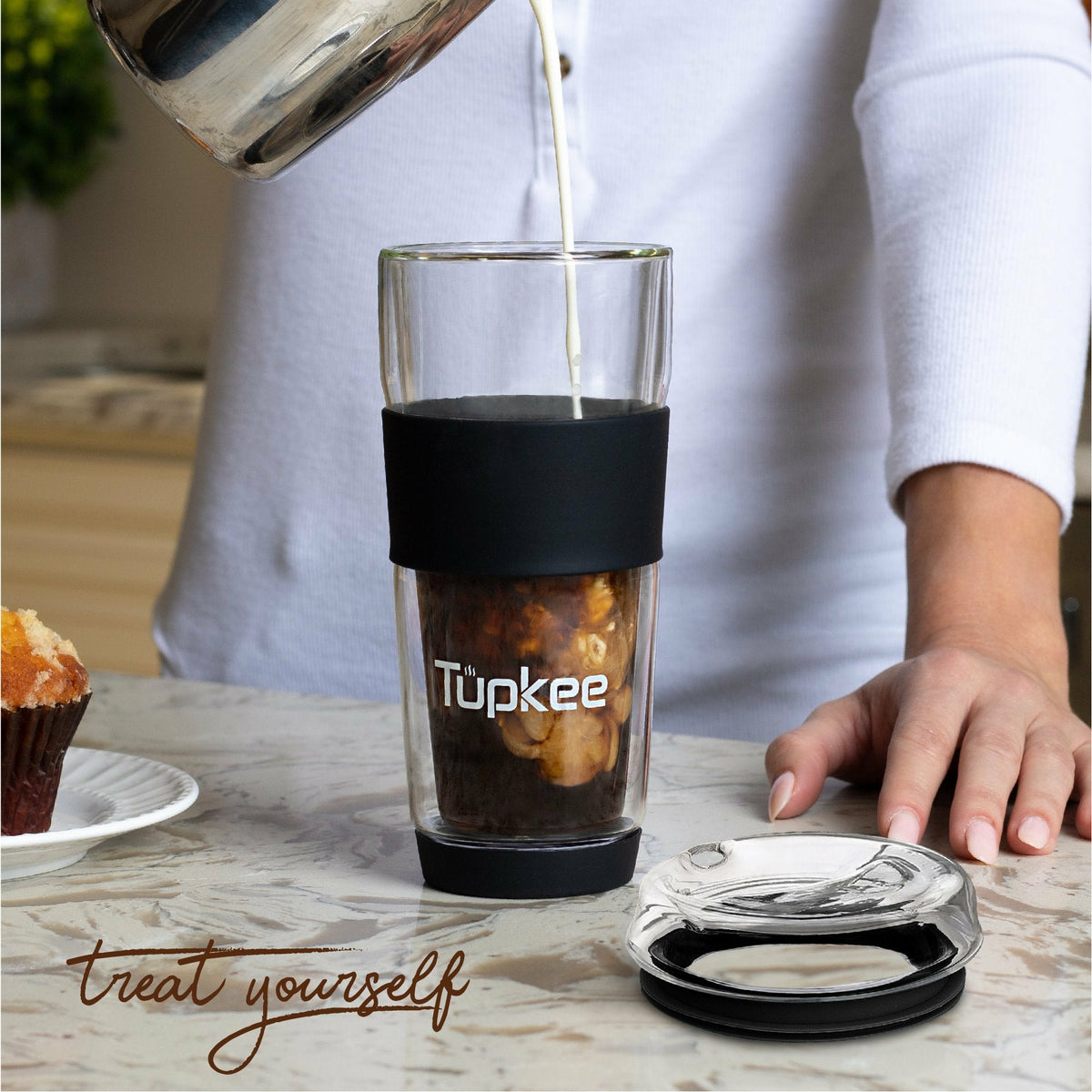YUNCANG Double Wall Glass Coffee … curated on LTK