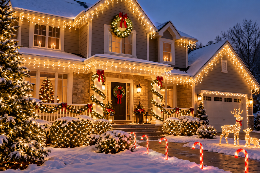 How to Choose the Right Christmas Lights for Your Home This Holiday Season