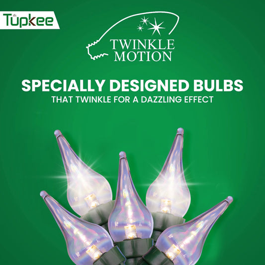 Tupkee Twinkle Motion Christmas string lights