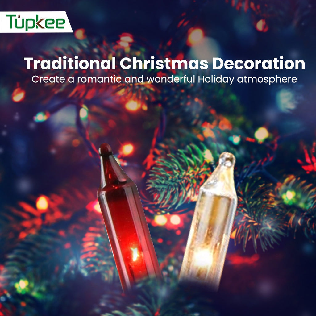 Traditional christmas deals tree lights